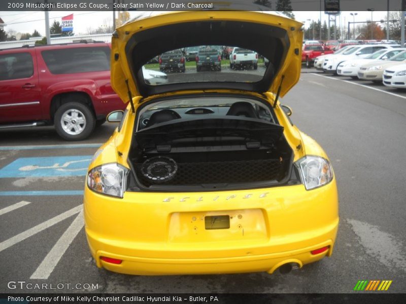 Solar Satin Yellow / Dark Charcoal 2009 Mitsubishi Eclipse GS Coupe