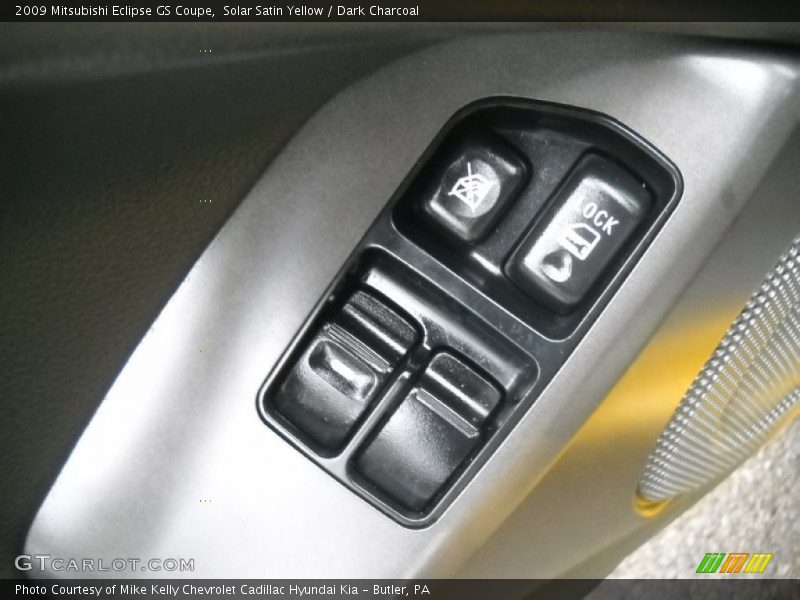 Solar Satin Yellow / Dark Charcoal 2009 Mitsubishi Eclipse GS Coupe