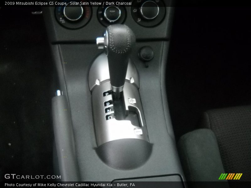 Solar Satin Yellow / Dark Charcoal 2009 Mitsubishi Eclipse GS Coupe