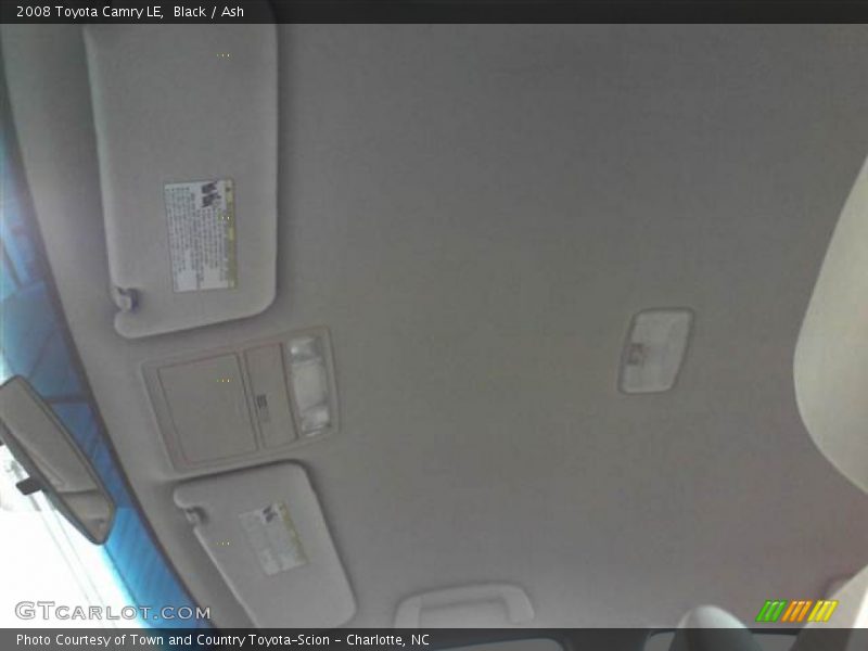 Black / Ash 2008 Toyota Camry LE