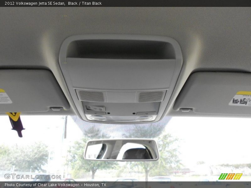 Black / Titan Black 2012 Volkswagen Jetta SE Sedan