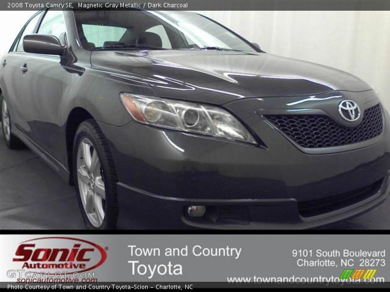 Magnetic Gray Metallic / Dark Charcoal 2008 Toyota Camry SE