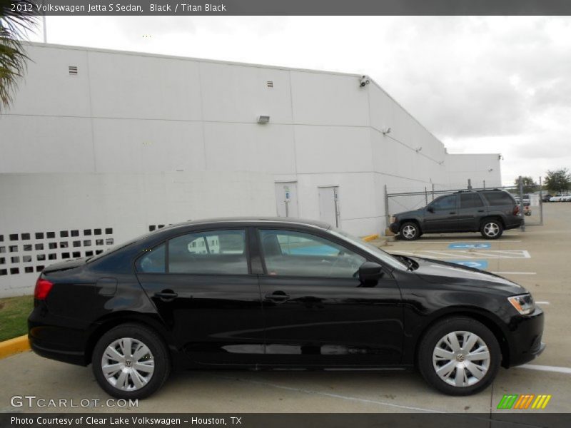 Black / Titan Black 2012 Volkswagen Jetta S Sedan