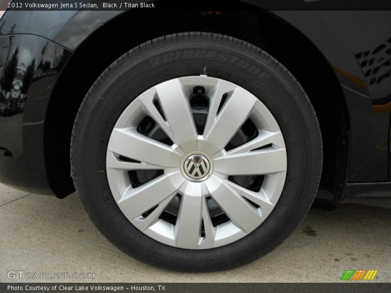 Black / Titan Black 2012 Volkswagen Jetta S Sedan