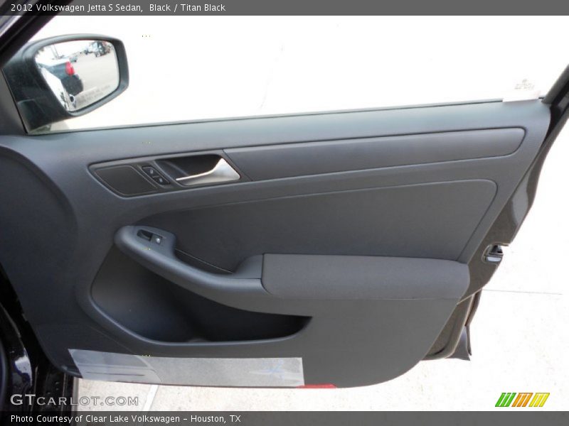 Black / Titan Black 2012 Volkswagen Jetta S Sedan