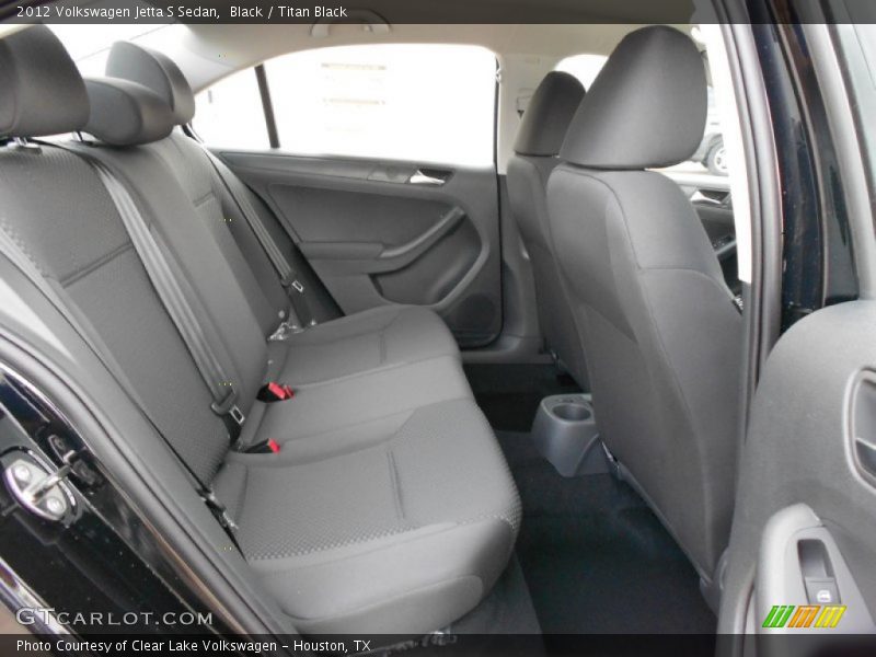 Black / Titan Black 2012 Volkswagen Jetta S Sedan
