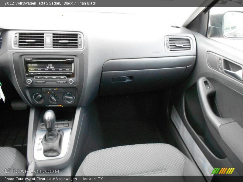 Black / Titan Black 2012 Volkswagen Jetta S Sedan