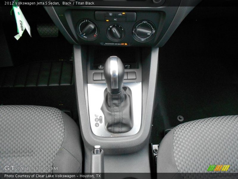 Black / Titan Black 2012 Volkswagen Jetta S Sedan