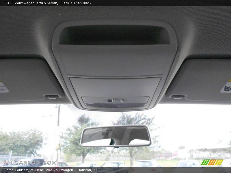 Black / Titan Black 2012 Volkswagen Jetta S Sedan