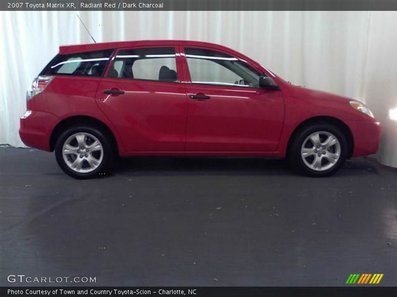 Radiant Red / Dark Charcoal 2007 Toyota Matrix XR