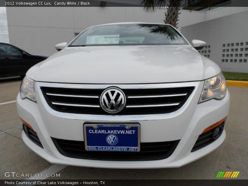 Candy White / Black 2012 Volkswagen CC Lux