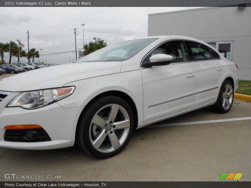 Candy White / Black 2012 Volkswagen CC Lux
