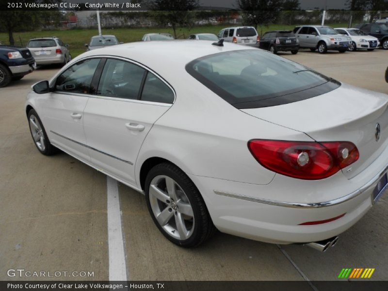 Candy White / Black 2012 Volkswagen CC Lux