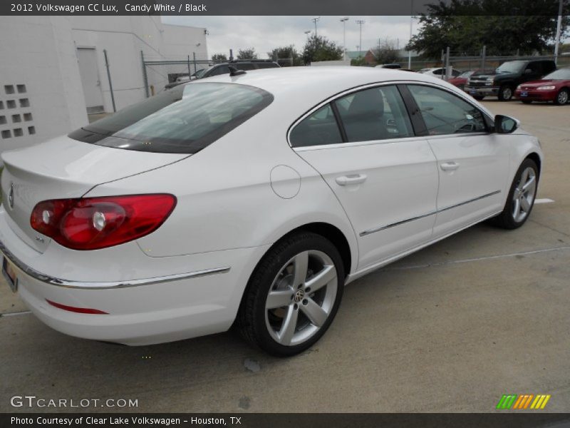 Candy White / Black 2012 Volkswagen CC Lux