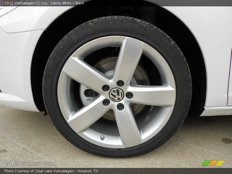 Candy White / Black 2012 Volkswagen CC Lux