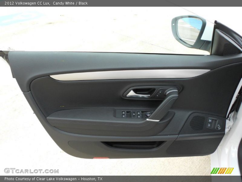 Candy White / Black 2012 Volkswagen CC Lux