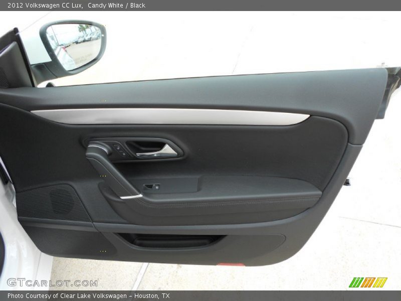Candy White / Black 2012 Volkswagen CC Lux