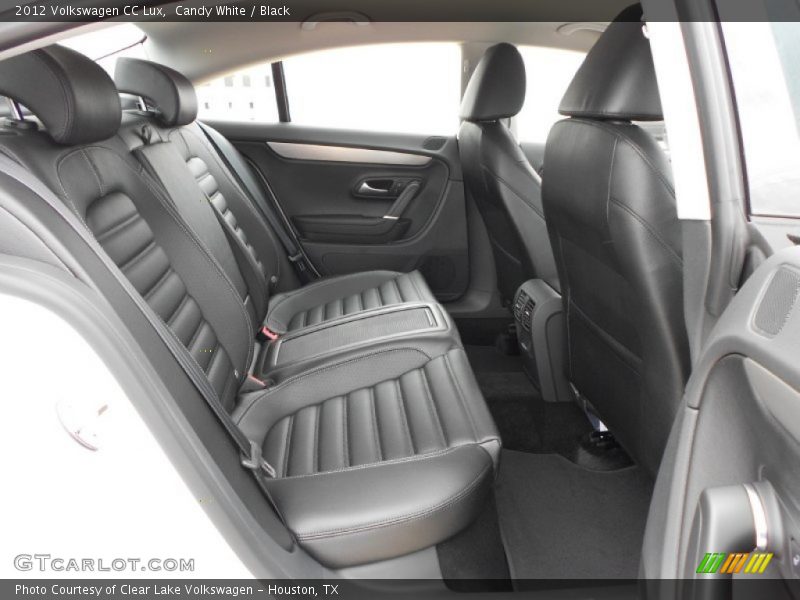 Candy White / Black 2012 Volkswagen CC Lux