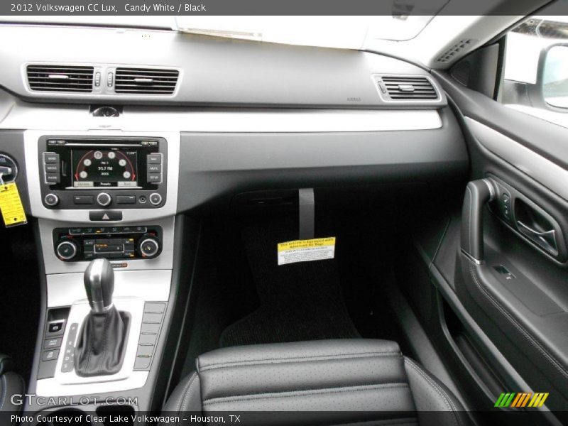 Candy White / Black 2012 Volkswagen CC Lux