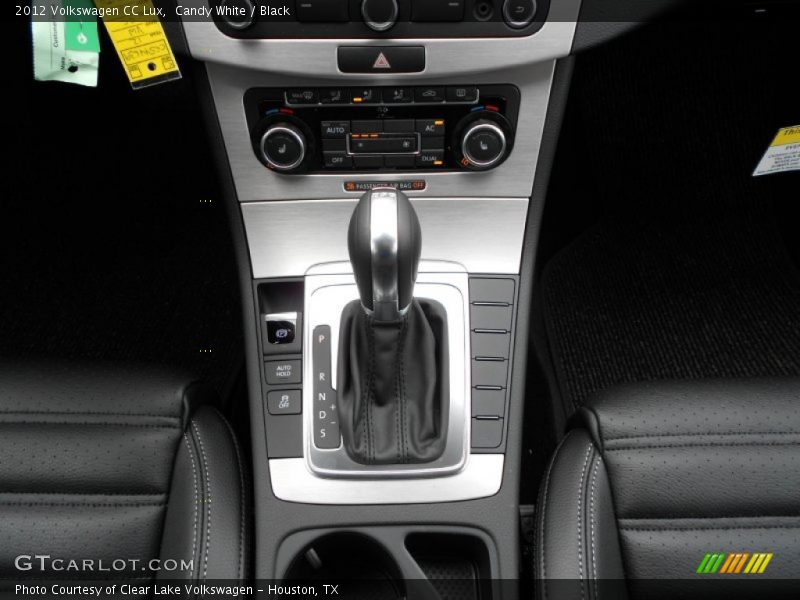 Candy White / Black 2012 Volkswagen CC Lux
