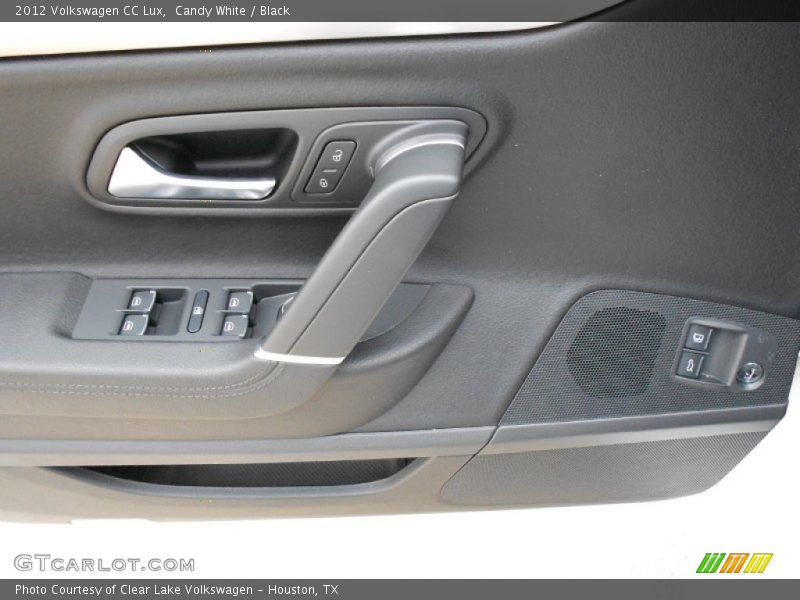 Candy White / Black 2012 Volkswagen CC Lux