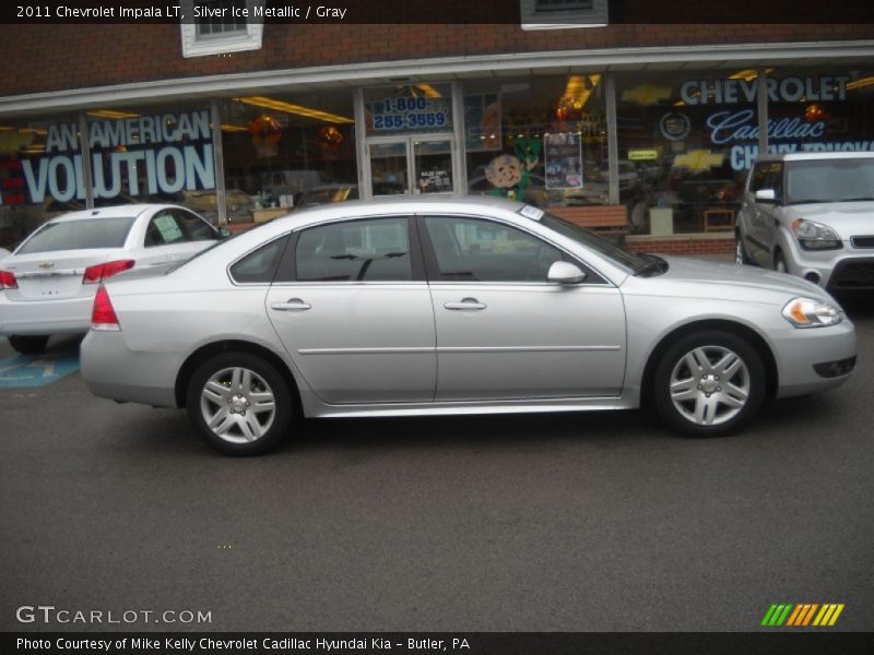 Silver Ice Metallic / Gray 2011 Chevrolet Impala LT