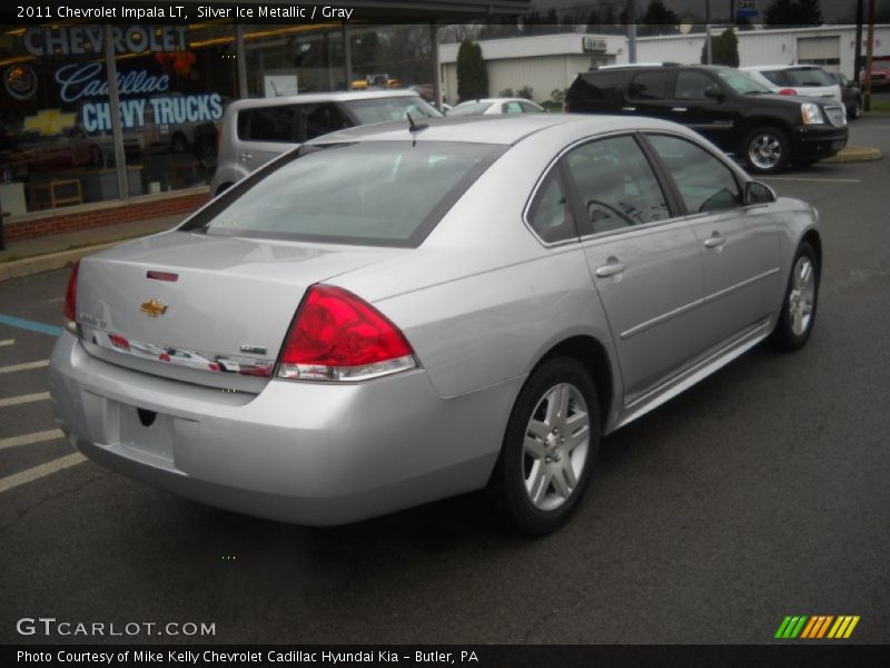 Silver Ice Metallic / Gray 2011 Chevrolet Impala LT