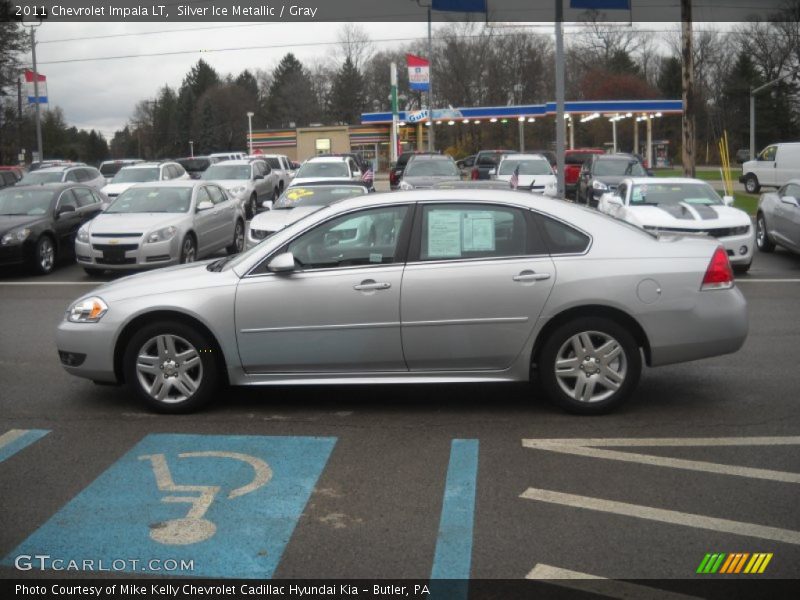Silver Ice Metallic / Gray 2011 Chevrolet Impala LT