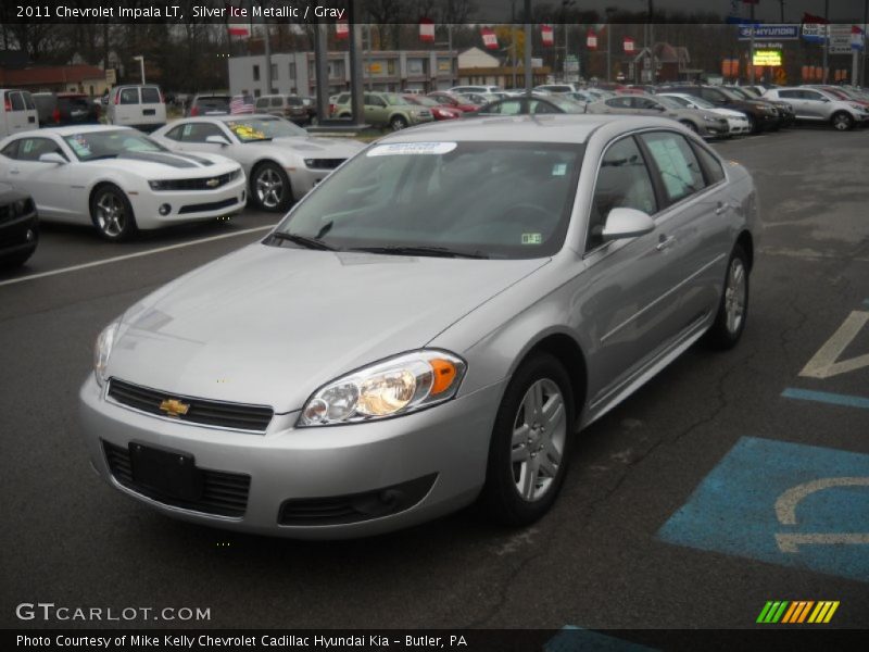 Silver Ice Metallic / Gray 2011 Chevrolet Impala LT