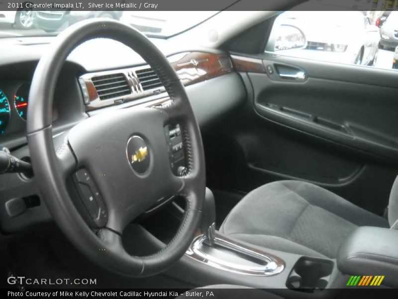 Silver Ice Metallic / Gray 2011 Chevrolet Impala LT