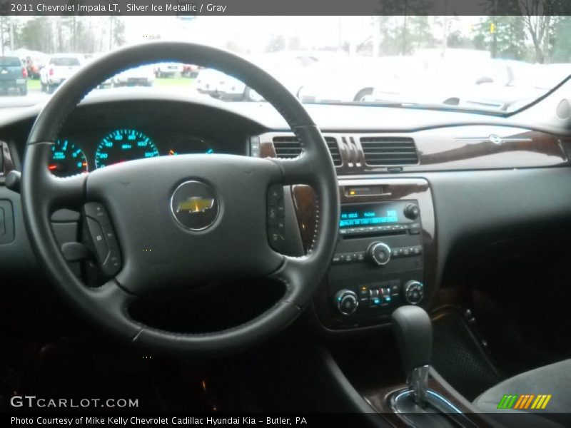 Silver Ice Metallic / Gray 2011 Chevrolet Impala LT