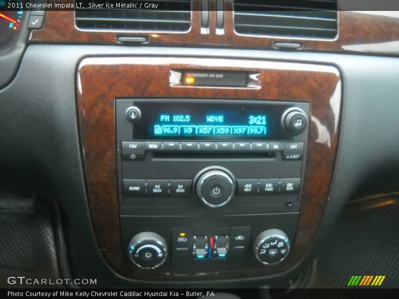 Silver Ice Metallic / Gray 2011 Chevrolet Impala LT