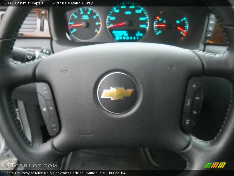 Silver Ice Metallic / Gray 2011 Chevrolet Impala LT