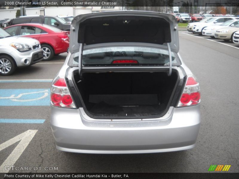Cosmic Silver Metallic / Charcoal 2008 Chevrolet Aveo LS Sedan