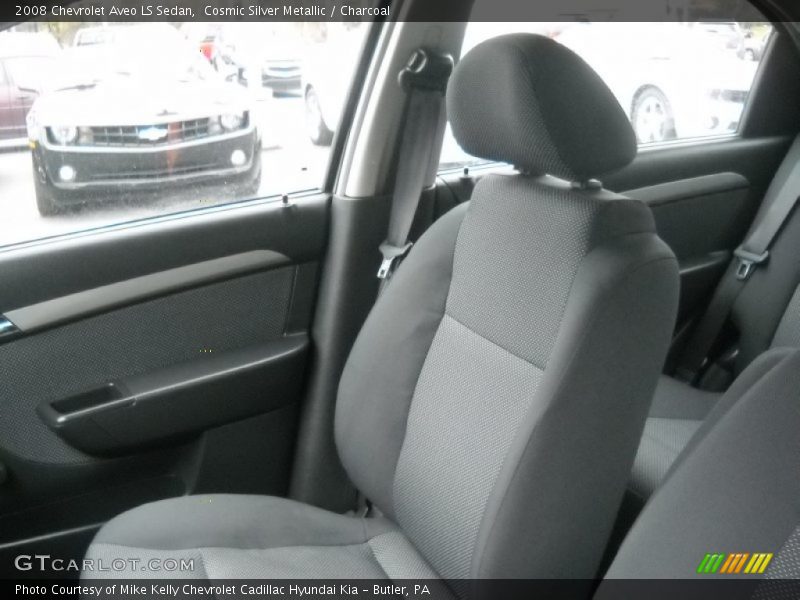 Cosmic Silver Metallic / Charcoal 2008 Chevrolet Aveo LS Sedan