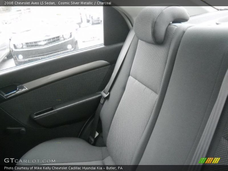 Cosmic Silver Metallic / Charcoal 2008 Chevrolet Aveo LS Sedan