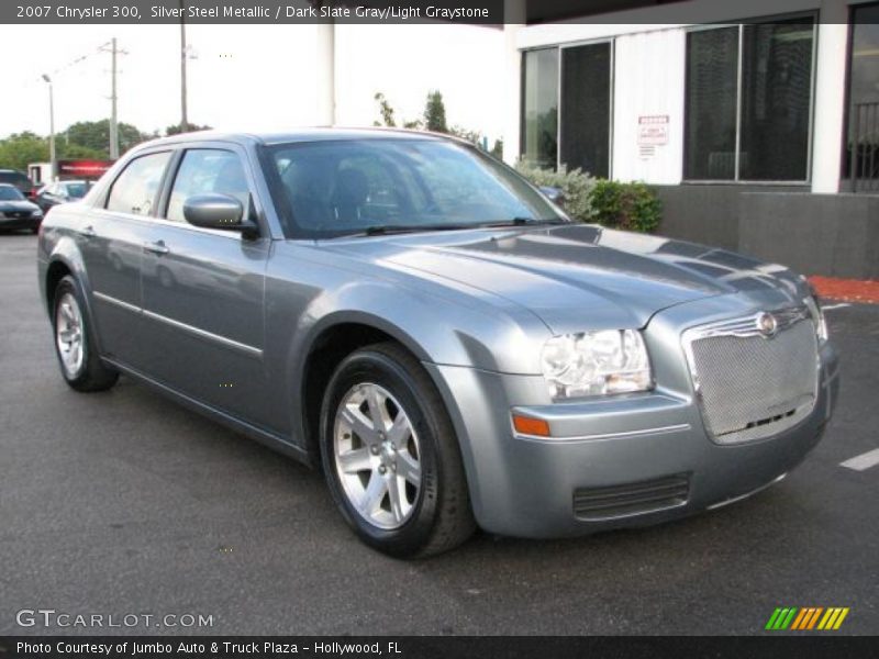 Silver Steel Metallic / Dark Slate Gray/Light Graystone 2007 Chrysler 300