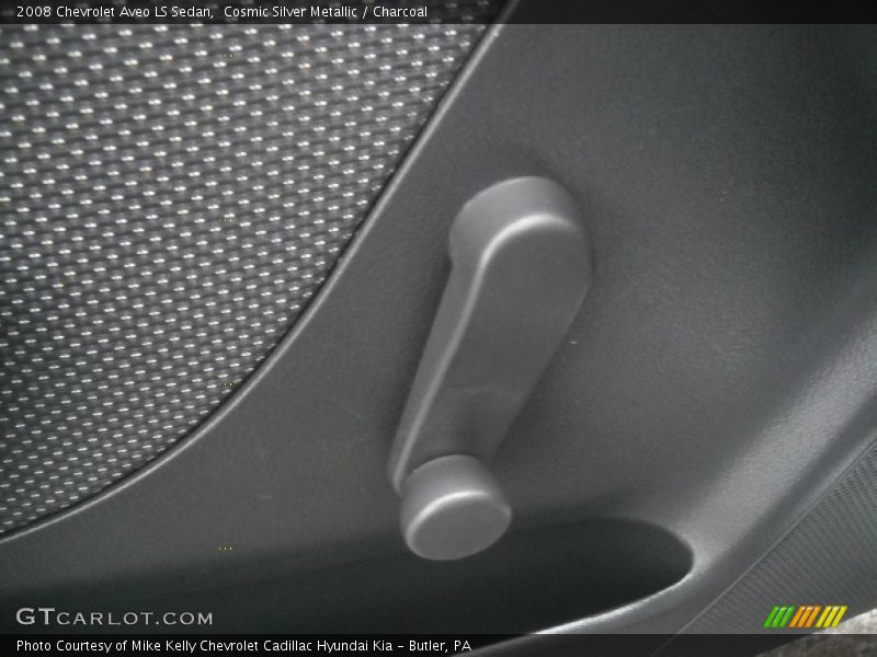 Cosmic Silver Metallic / Charcoal 2008 Chevrolet Aveo LS Sedan