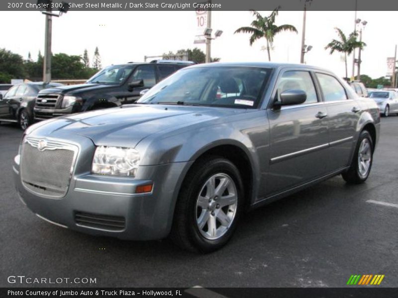 Silver Steel Metallic / Dark Slate Gray/Light Graystone 2007 Chrysler 300