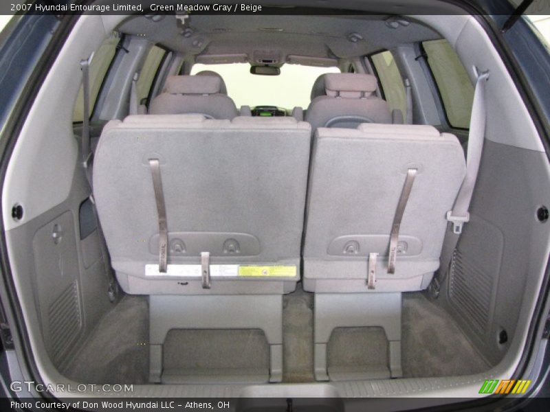 Green Meadow Gray / Beige 2007 Hyundai Entourage Limited