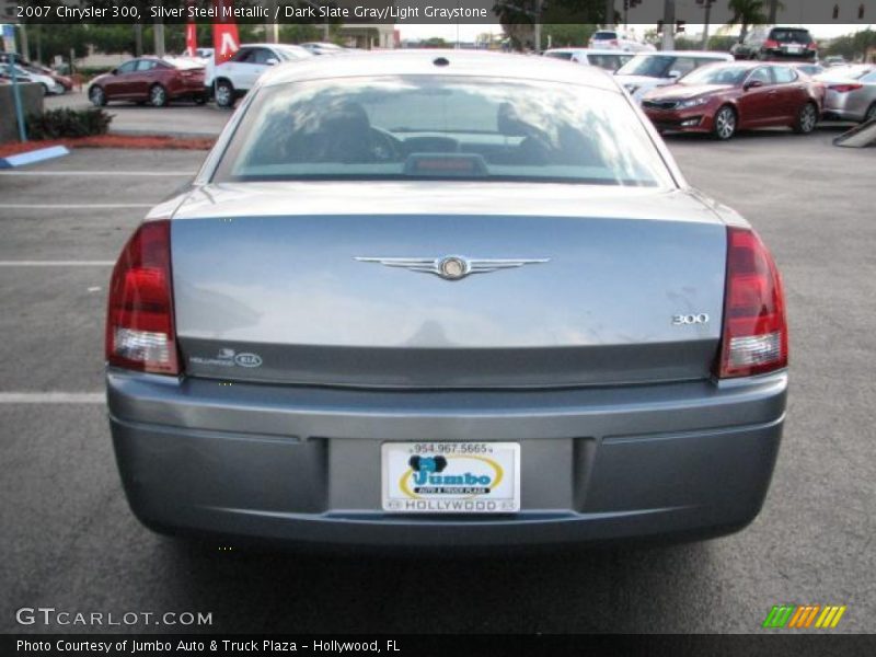 Silver Steel Metallic / Dark Slate Gray/Light Graystone 2007 Chrysler 300
