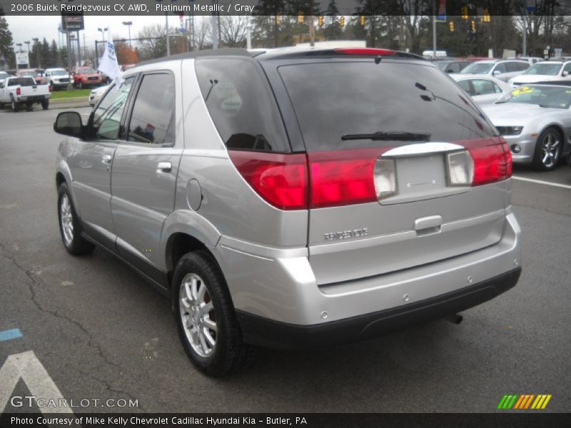 Platinum Metallic / Gray 2006 Buick Rendezvous CX AWD