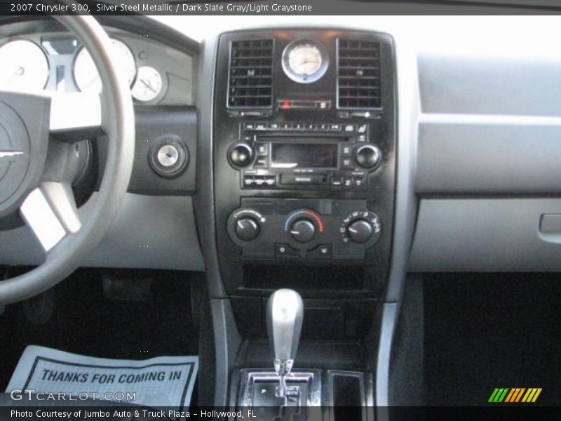 Silver Steel Metallic / Dark Slate Gray/Light Graystone 2007 Chrysler 300