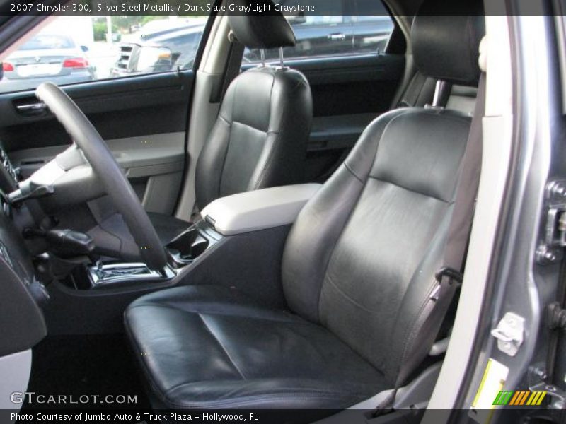 Silver Steel Metallic / Dark Slate Gray/Light Graystone 2007 Chrysler 300