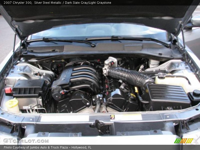 Silver Steel Metallic / Dark Slate Gray/Light Graystone 2007 Chrysler 300