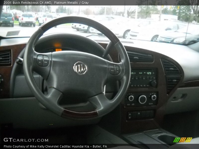 Platinum Metallic / Gray 2006 Buick Rendezvous CX AWD