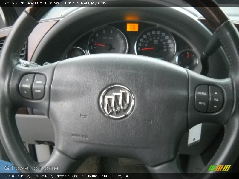 Platinum Metallic / Gray 2006 Buick Rendezvous CX AWD
