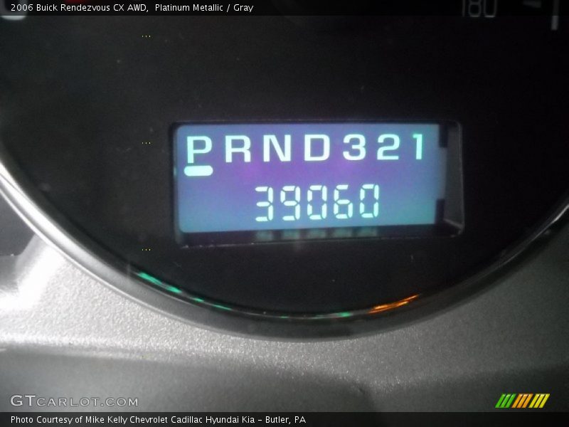 Platinum Metallic / Gray 2006 Buick Rendezvous CX AWD