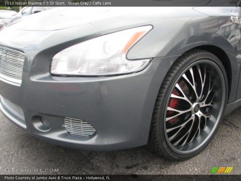 Ocean Gray / Caffe Latte 2010 Nissan Maxima 3.5 SV Sport