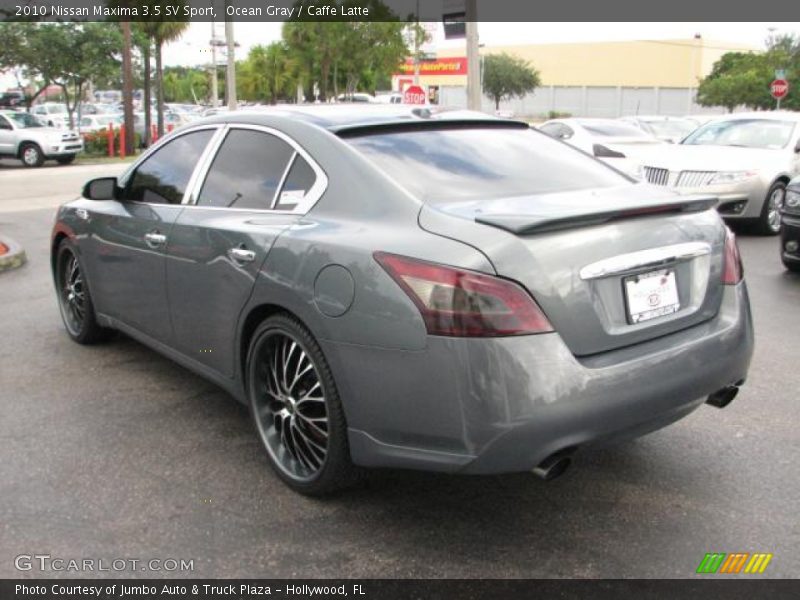 Ocean Gray / Caffe Latte 2010 Nissan Maxima 3.5 SV Sport